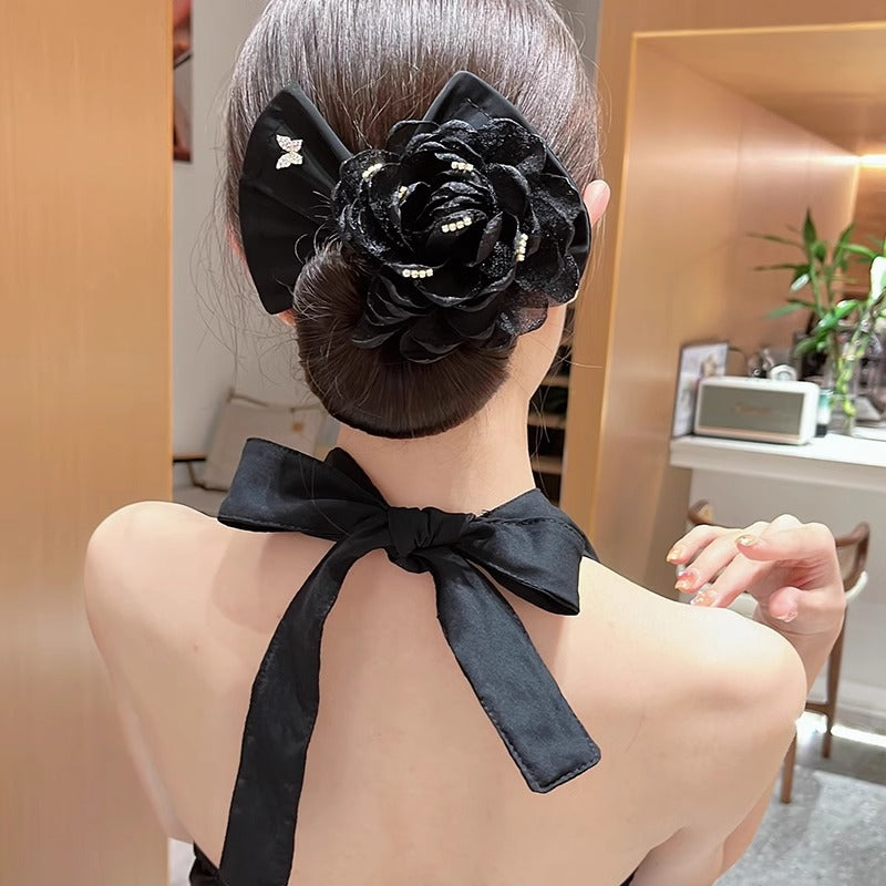 Lazy Magic Twist Clip Ball Hair Band Bow Hair Artifact Hair Accessories Hair Accessories Nine Flowers Hair Irons - image 3