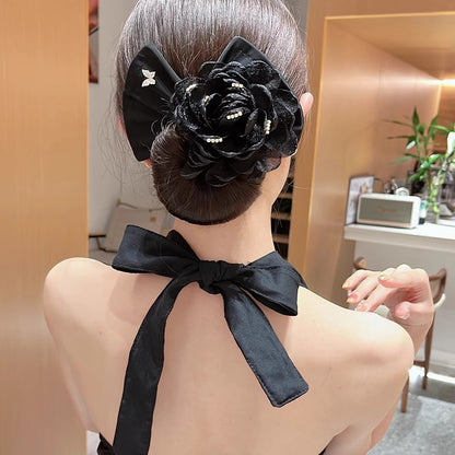 Lazy Magic Twist Clip Ball Hair Band Bow Hair Artifact Hair Accessories Hair Accessories Nine Flowers Hair Irons - image 3