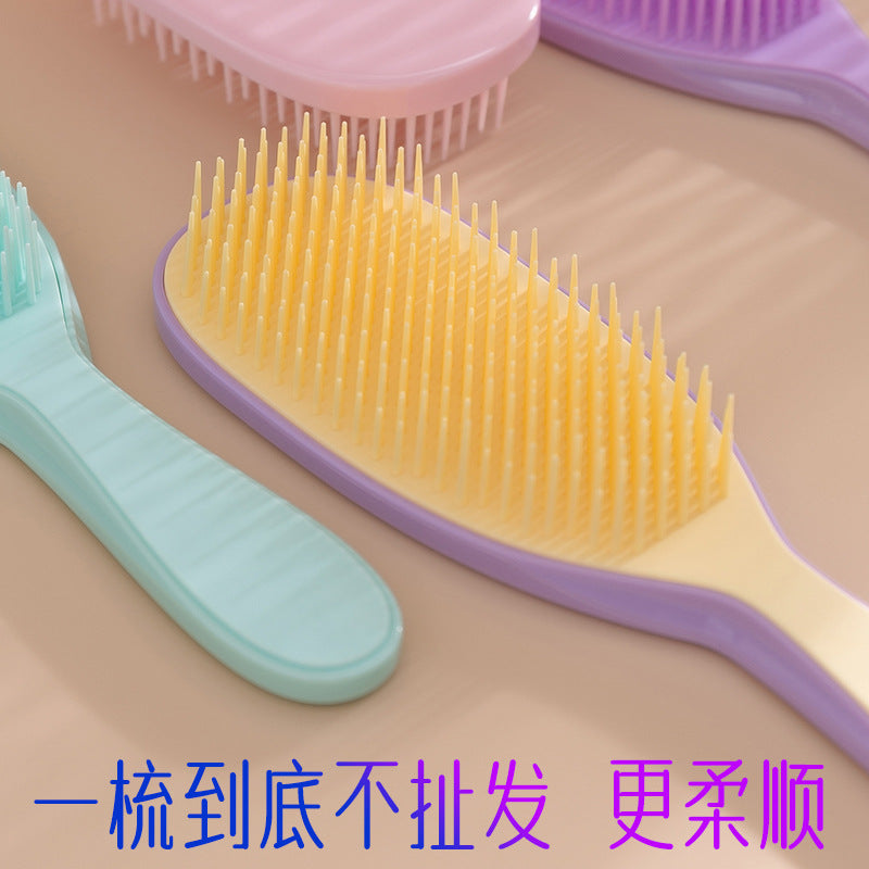 New Smart Comb TT Straight Hair Comb British Princess Comb Curly Hair Massage Comb Magic Comb Anti-Knot Hair Comb - image 4