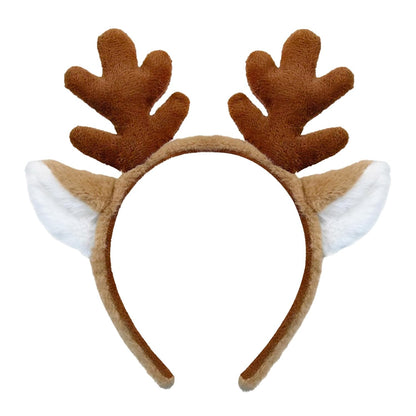 Christmas Headbands, Deer Antler Headwear, Reindeer Hairbands, Elk Antler Ear Hair Accessories, Deer Head Clips, Children's Costume Props Wholesale - image 1