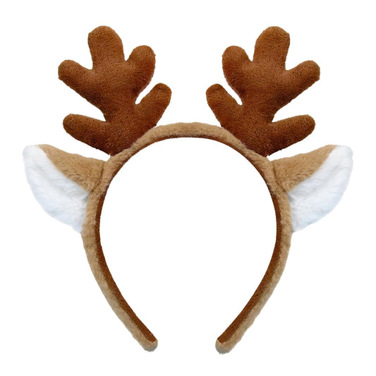 Christmas Headbands, Deer Antler Headwear, Reindeer Hairbands, Elk Antler Ear Hair Accessories, Deer Head Clips, Children's Costume Props Wholesale - image 1