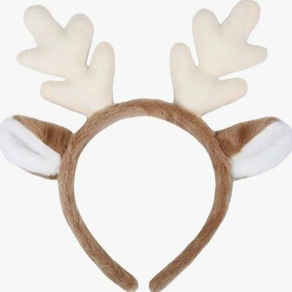 Christmas Headbands, Deer Antler Headwear, Reindeer Hairbands, Elk Antler Ear Hair Accessories, Deer Head Clips, Children's Costume Props Wholesale - image 2