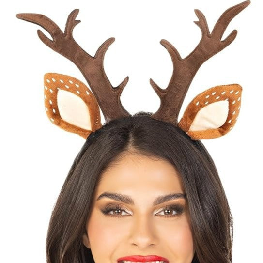 Christmas Headbands, Deer Antler Headwear, Reindeer Hairbands, Elk Antler Ear Hair Accessories, Deer Head Clips, Children's Costume Props Wholesale - image 3