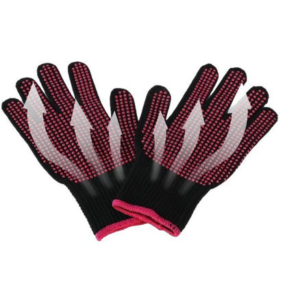 Cross-border curling iron anti-scald gloves straight hair comb hairdressing heat insulation gloves cotton yarn perm dispensing heat insulation protective gloves - image 5
