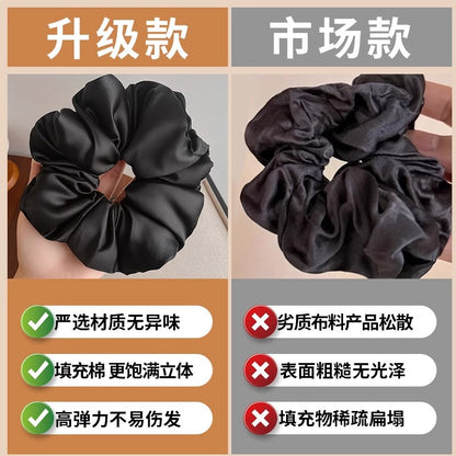 Pillow Hair Ring Silk Filling Sleep Sleeping Oversized Zhang Xiaohui Pig Intestine Temperament Hair Rope Head Flower Women - image 3