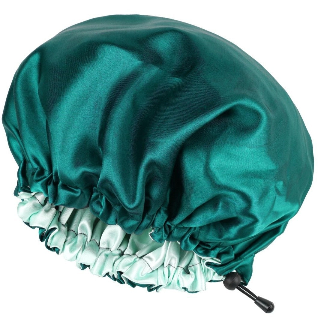 Amazon Double-Layer Sleep Cap, Upgraded Adjustable Women's Hair Treatment Cap, Soft Silk Dual-Use Hair Care Cap, Chemotherapy Cap, Sleep Cap - image 5
