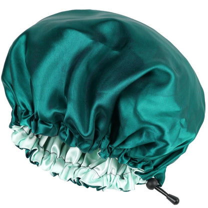 Amazon Double-Layer Sleep Cap, Upgraded Adjustable Women's Hair Treatment Cap, Soft Silk Dual-Use Hair Care Cap, Chemotherapy Cap, Sleep Cap - image 5