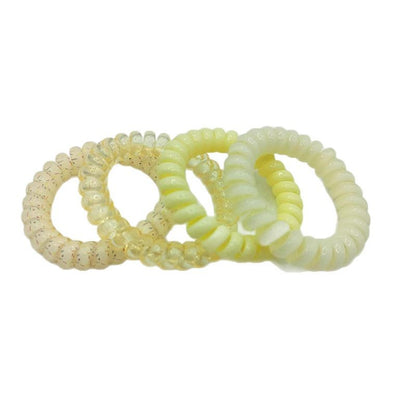 Korean Girl's High-Quality Grape Coconut Polka Dot Phone Cord Hair Tie Summer Fresh and Versatile Headband Seamless Rubber Band - image 5