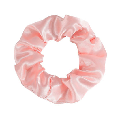 Cross-Border European and American Scrunchies in 70 Colors, Shiny Satin Hair Ties, Simple Solid Color Satin Hair Ties, High Ponytail Hair Ties for Women - image 5