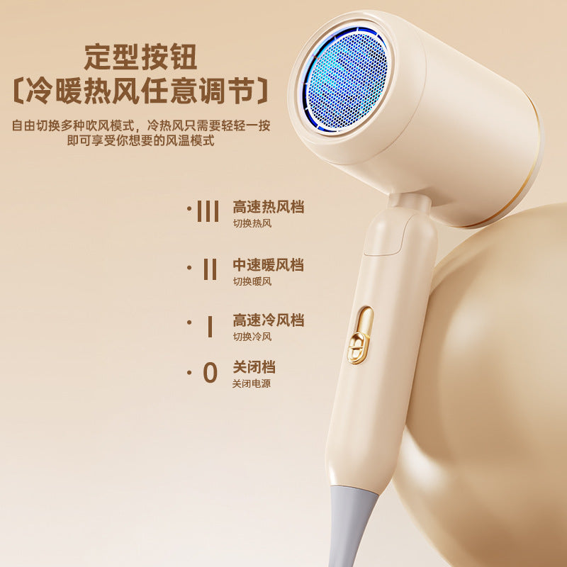 Amazon cross-border high-speed hair dryer home travel portable folding hair dryer dormitory constant temperature high power - image 3