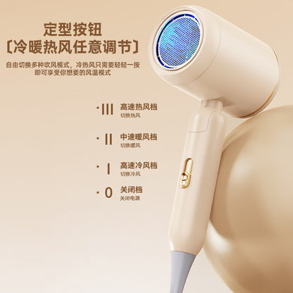 Amazon cross-border high-speed hair dryer home travel portable folding hair dryer dormitory constant temperature high power - image 3