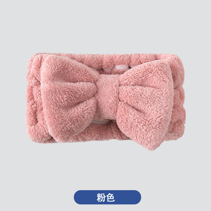 New Style Hair Dried Hat Cute Korean Style Absorbent Hair Dried Towel Bath Cap Microfiber Coral Fleece Thickened Princess Cap - image 3