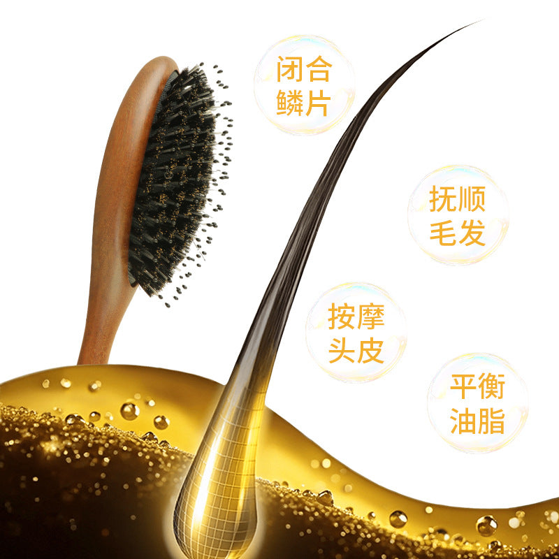 Songta Pig Mane Hair Protection Comb Air Cushion Comb Health Care Head Meridian Comb Women's High-value Air bag Comb Gift Box for Gift - image 4