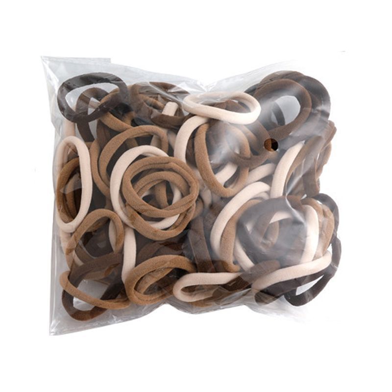Hair Rope Hair Rings suit Women's Bow Bear Combination Hair Rope Hair Accessories Do Not Hage Hair - image 5