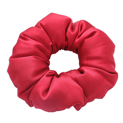 30mm Silk Pillow Hair Tie 6cm Satin Hair Tie for Women, Filled with Mulberry Silk - image 5