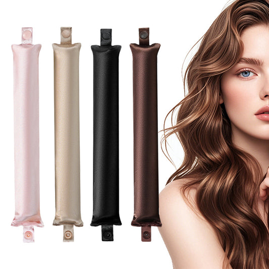 Heat-Free Satin Curling Tool, Silk Buckle Heat-Free Curling Iron, Hair Curling Tool, Sleep Curling Tube, Does Not Damage Hair or Cause Frizz - image 1
