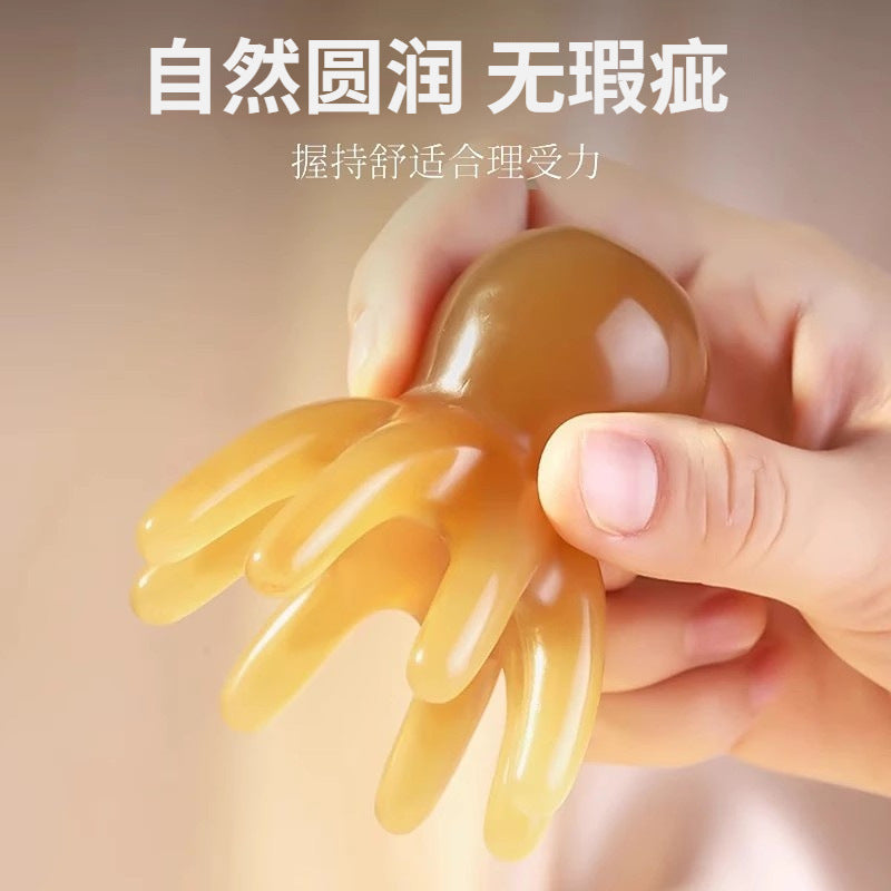 [Net Red Explosions] Octopus Massage Comb Scalp Meridian Acupoints Head Therapy Comb Large Octopus Head Massager - image 2