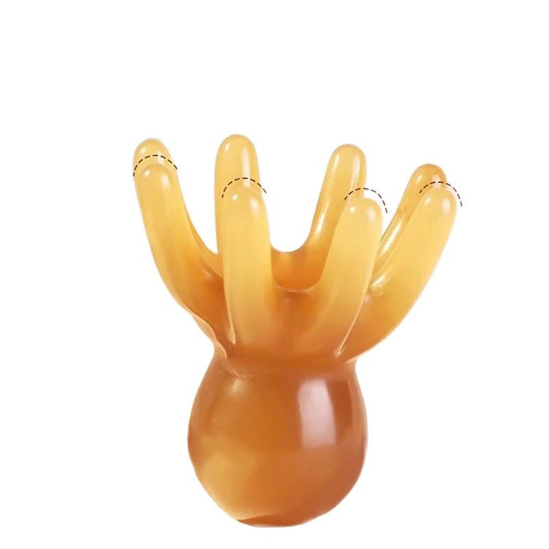 [Net Red Explosions] Octopus Massage Comb Scalp Meridian Acupoints Head Therapy Comb Large Octopus Head Massager - image 5