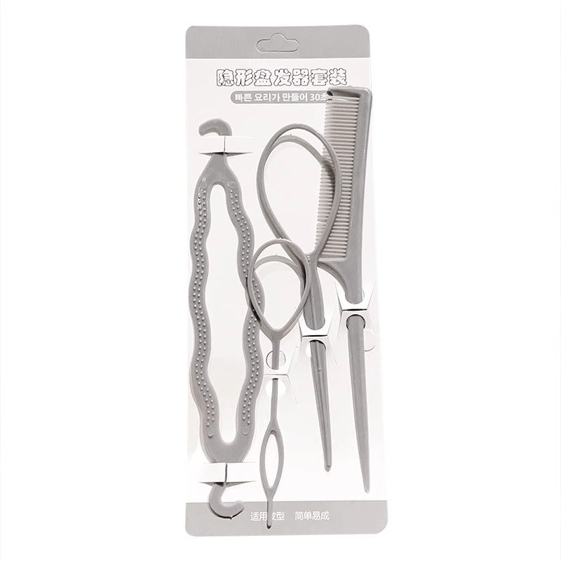 Children's Hair Braiding Tool, Hair Pulling Needle, Hair Removal Tool for Little Girls to Make Hair Styling, Easy to Use and Does Not Hurt Hair Comb for Girls - image 5