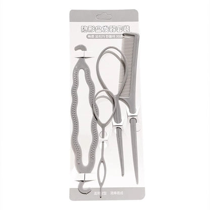 Children's Hair Braiding Tool, Hair Pulling Needle, Hair Removal Tool for Little Girls to Make Hair Styling, Easy to Use and Does Not Hurt Hair Comb for Girls - image 5