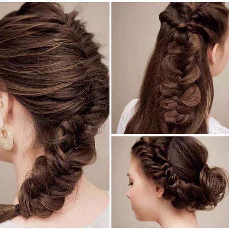 Wholesale in Stock Amazon's Popular Centipede Hair Braider Styling Tool Fishbone Wave Hair Braider Twist Braid - image 3