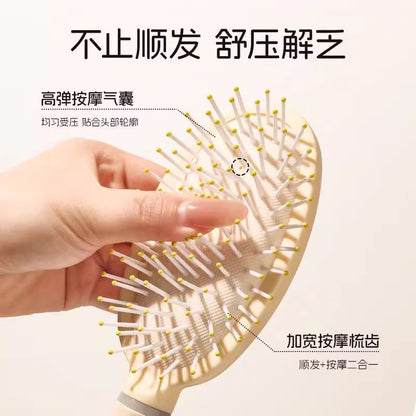 Fluffy Air Cushion Comb Long Hair Comb Set Combination Air Bag Straight Hair Comb Student Dormitory Female Home Curly Hair Massage Comb - image 4