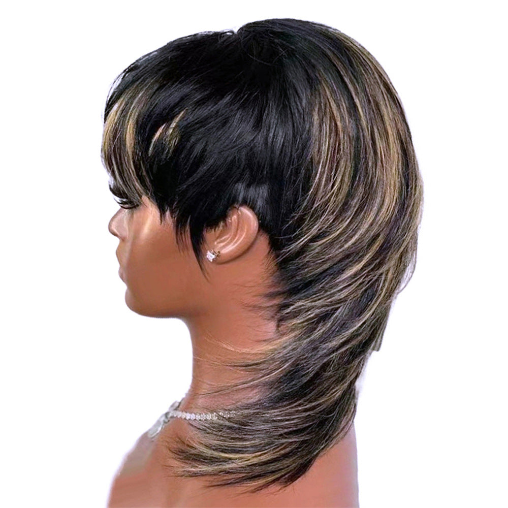 Wolf Tail Human Hair Wig
