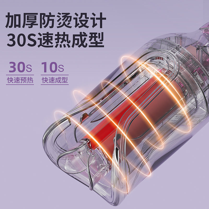 Cross-Border Exclusive Supply of 32mm Curling Iron for Large Waves, Electric, Non-Damaging to Hair, Heated, Negative Ion Hair Care, Water Wave Curler - image 4