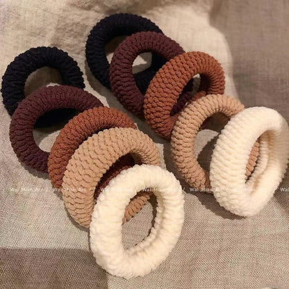 Densehold Fabric Hair Tie – Thickened High-Elasticity Ponytail Hold – view 4