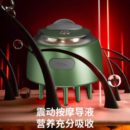Cross-Border Electric Hair Care Comb Electric Scalp Applicator Ball Vibrating Massage Hair Care Comb - image 4