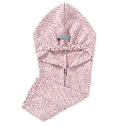 Chuyue waffle four-corner dry hair cap wide-tailed women's quick-drying absorbent lint-free brand wholesale supermarket - image 5