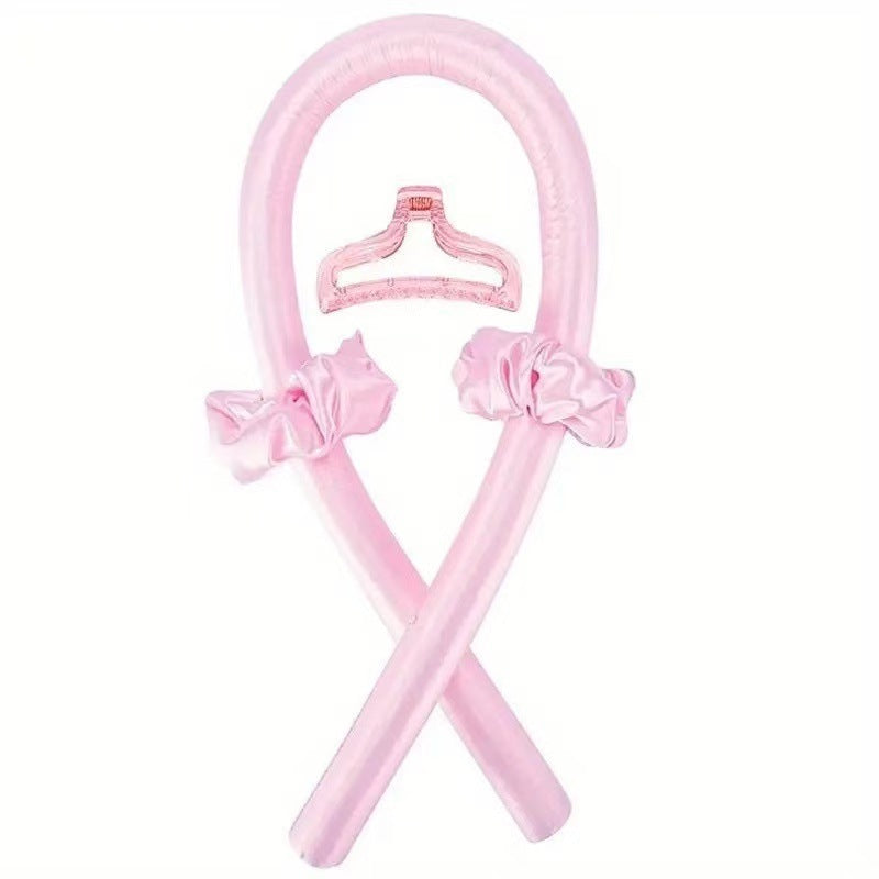 Sleeping Foam Sponge Curling Iron Hair Ring Set, Heat-Free Curling Wand, Hair Clip, Heat-Free Sleeping Curling Wand - image 3