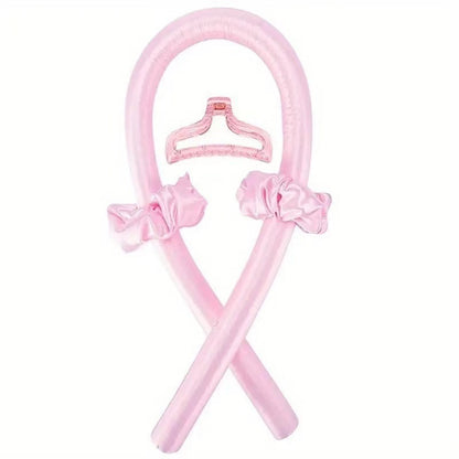 Sleeping Foam Sponge Curling Iron Hair Ring Set, Heat-Free Curling Wand, Hair Clip, Heat-Free Sleeping Curling Wand - image 3