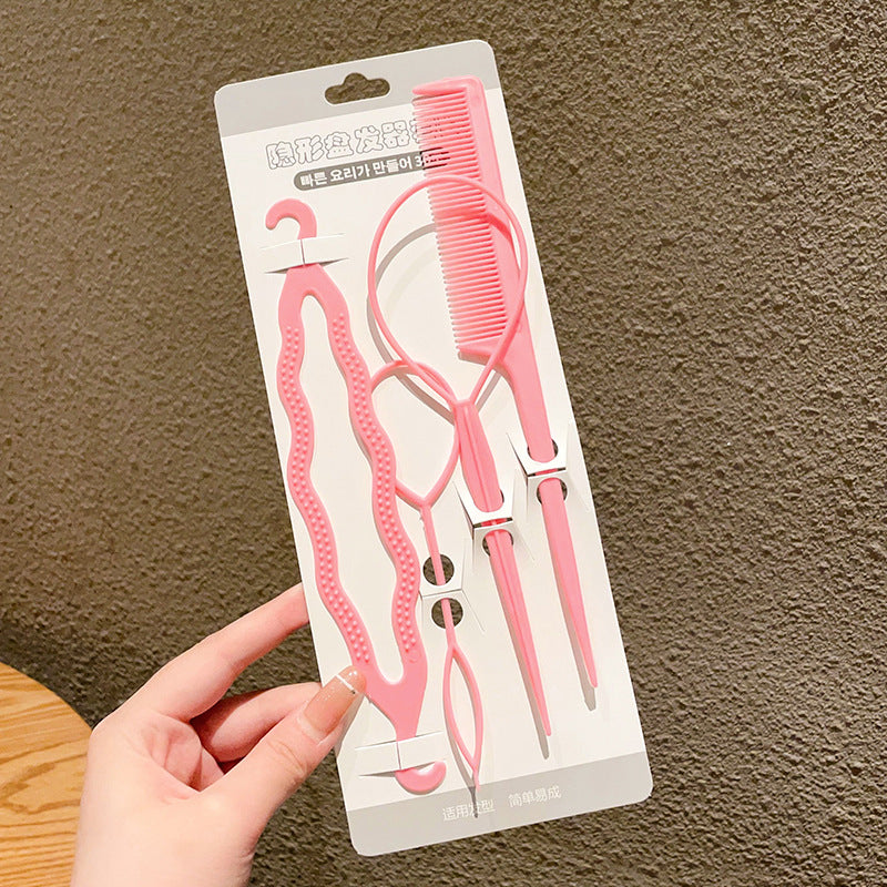 Hair Braiding Tool for Children, Hair Threading Needle for Girls, Small Hair Styling Tool for Babies, Hair Twister for Girls - image 2