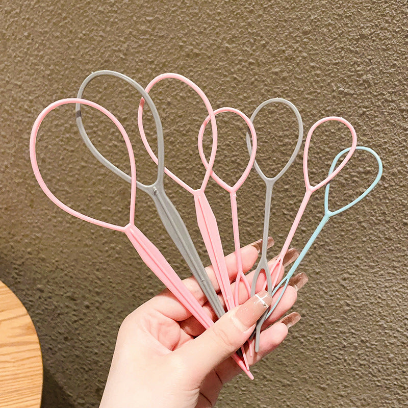 Hair Braiding Tool for Children, Hair Threading Needle for Girls, Small Hair Styling Tool for Babies, Hair Twister for Girls - image 4