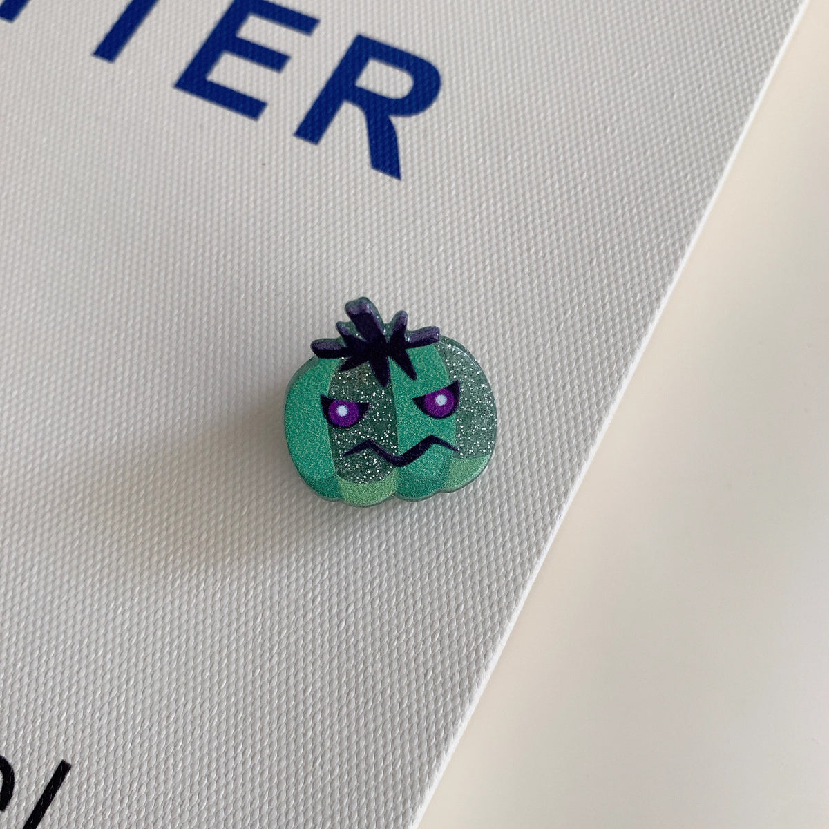 New Halloween Fun Small Clip Funny Ghost Pumpkin Black Bat Personalized Acrylic Hair Clip Hair Accessory - image 5
