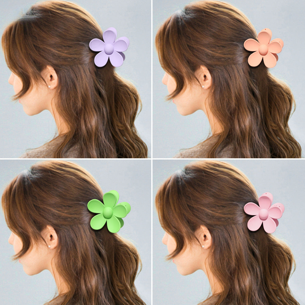Cross-Border New Spring and Summer Candy-Colored Hairpins, Sweet Flower Grabbers, Hairpins, Fresh Hair Grabbers, Hairpins, Hair Accessories - image 3