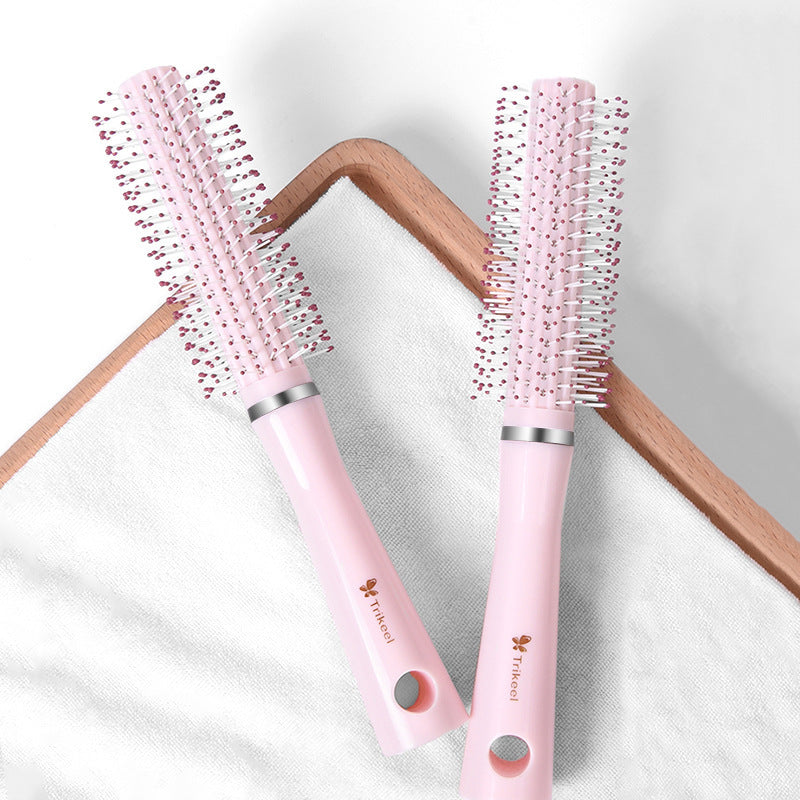 Carefully Selected Chuanqier Round Styling Comb for Curly Hair, Household Plastic Curling Comb, Cylindrical Inner Curling Comb - image 2