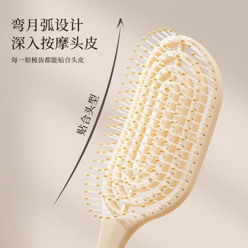 Fluffy Air Cushion Comb Long Hair Comb Set Combination Air Bag Straight Hair Comb Student Dormitory Female Home Curly Hair Massage Comb - image 2