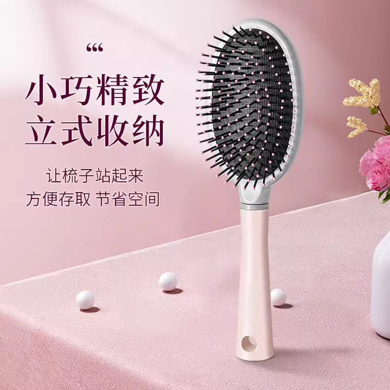Comb Air Cushion Comb for Women's Long Hair Curly Hair Artifact Home Head Scalp Massage Meridian Air Bag Comb Fluffy - image 4