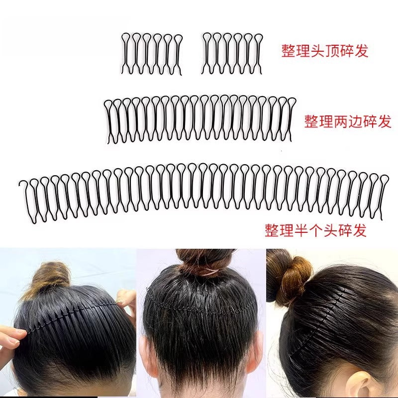 Invisible Hairpin for Women, High-End Hair Fixing Tool for the Back of the Head, Hair Fixing Tool, Hair Hoop, Hairpin, Hair Accessories - image 3