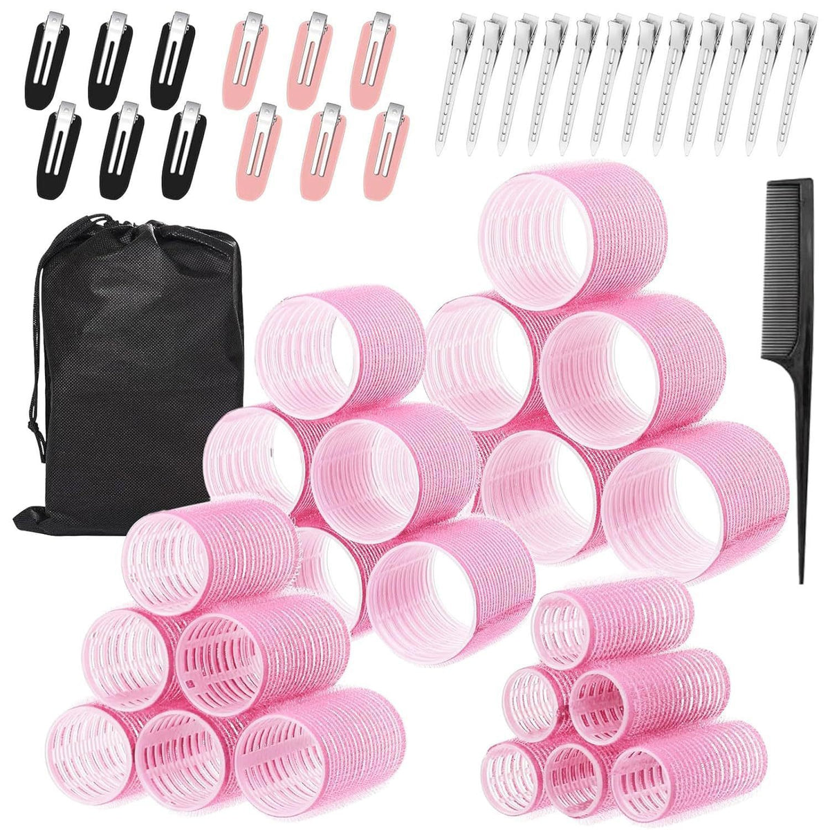 Amazon Cross-Border Air Bangs Curling Iron Cross-Border Lazy Curling Artifact Full Nylon Figure-Eight Hair Curling Iron - image 1