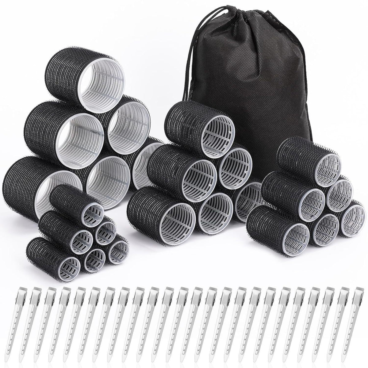 Amazon Cross-Border Air Bangs Curling Iron Cross-Border Lazy Curling Artifact Full Nylon Figure-Eight Hair Curling Iron - image 2