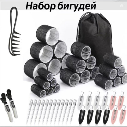 Amazon Cross-Border Air Bangs Curling Iron Cross-Border Lazy Curling Artifact Full Nylon Figure-Eight Hair Curling Iron - image 4