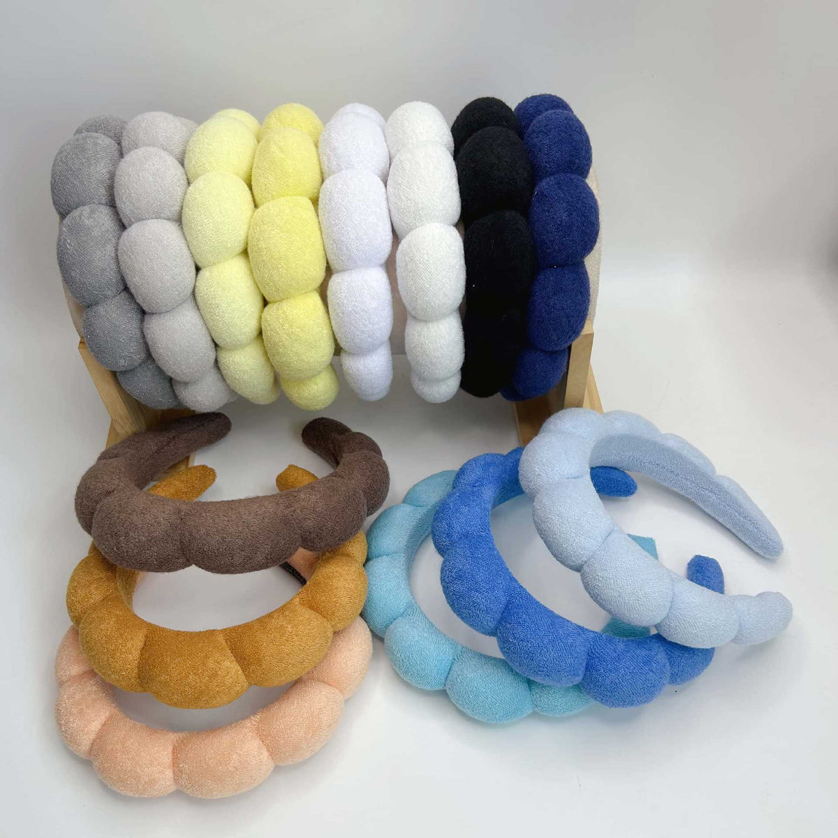Amazon European and American Cross-Border Hair Accessories for Women, Cloud Sponge Headband for Washing Face, High Crown Hairband for Makeup Application and Removal, Hairband for Women - image 2