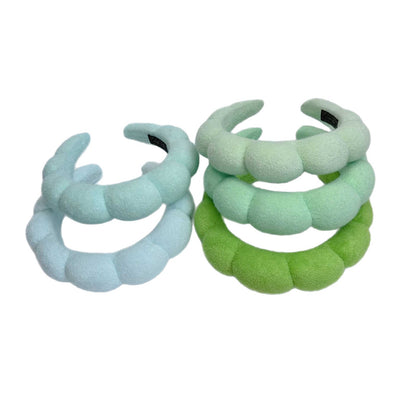 Amazon European and American Cross-Border Hair Accessories for Women, Cloud Sponge Headband for Washing Face, High Crown Hairband for Makeup Application and Removal, Hairband for Women - image 5