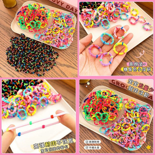Fashionable Hair Ties That Don'T Damage Hair, High Elasticity Ponytail Hair Bands for Little Girls, Hair Accessories, Hair Ropes, Hair Bands - image 1