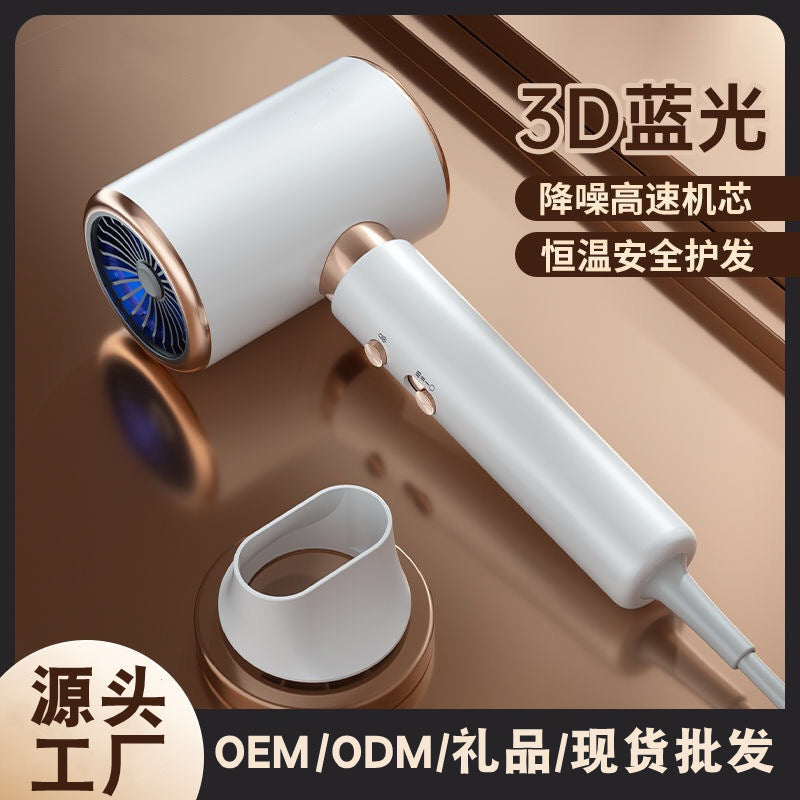 Cross-Border Hair Dryer Household Negative Ion Hair Care Hot and Cold Air Hair Salon High-Power Hair Dryer Constant Temperature Manufacturer Delivery - image 2