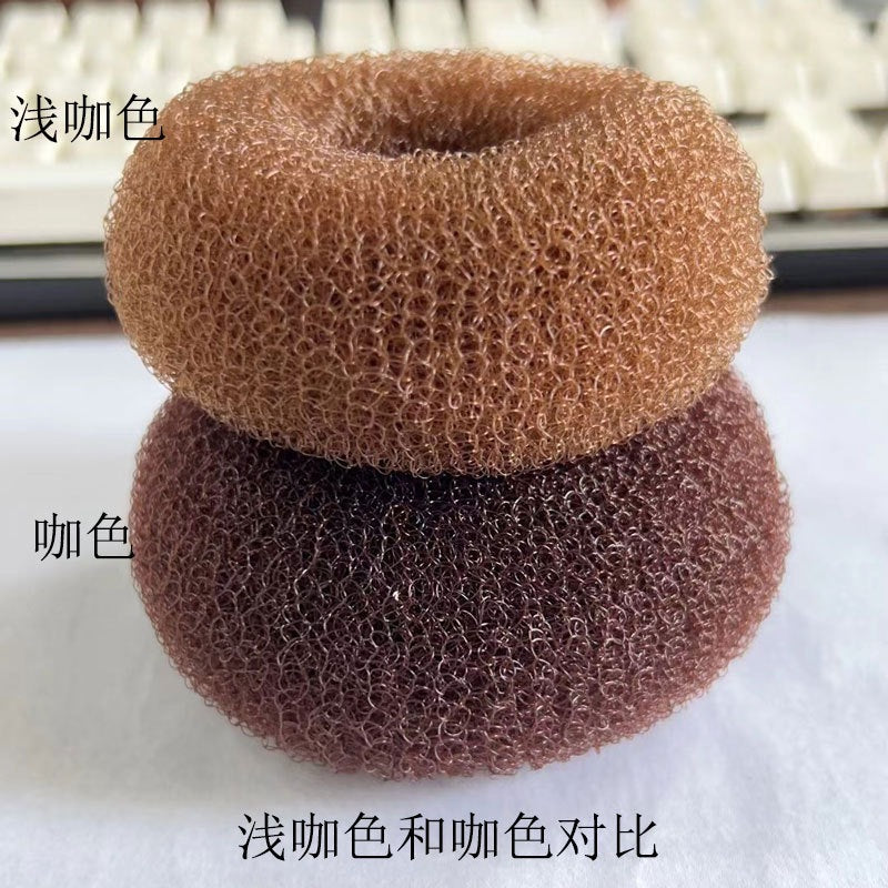 Cross-Border Hot-Selling Donut Women's Ball Hair Twister Braider Flower Bud Hair Tie Hair Twister Wholesale - image 3