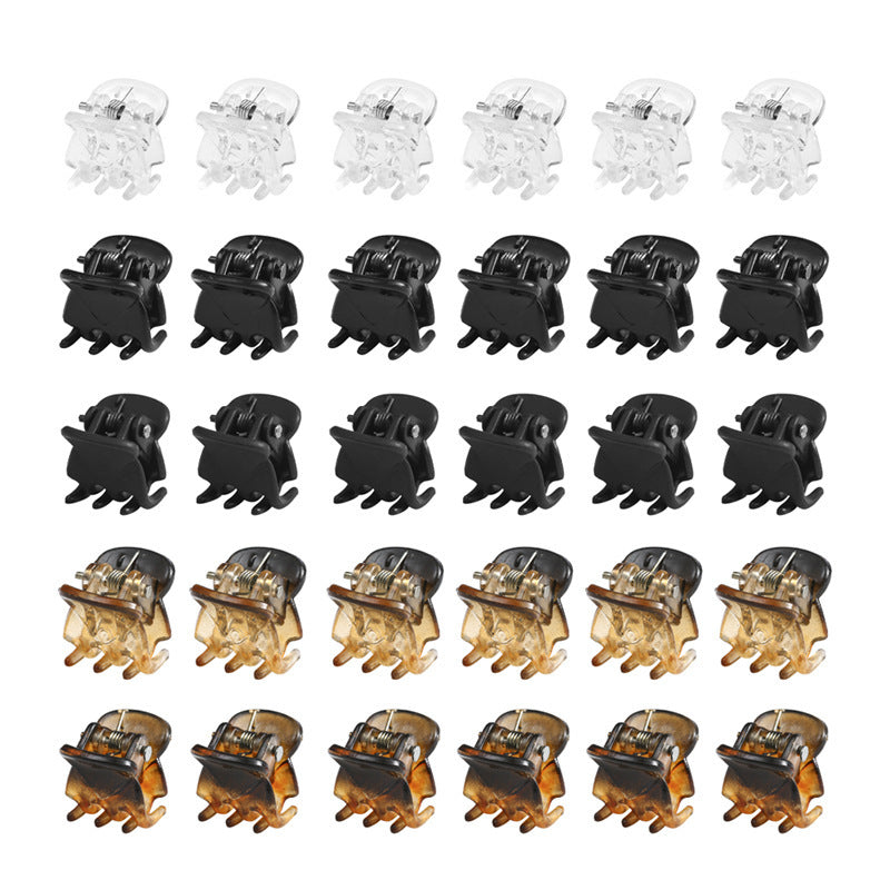Cross-Border Hot-Selling Mini Small Bangs Clip Princess Hair Small Claw Clip Hairpin Hair Clip Side Braided Hair Accessory - image 1